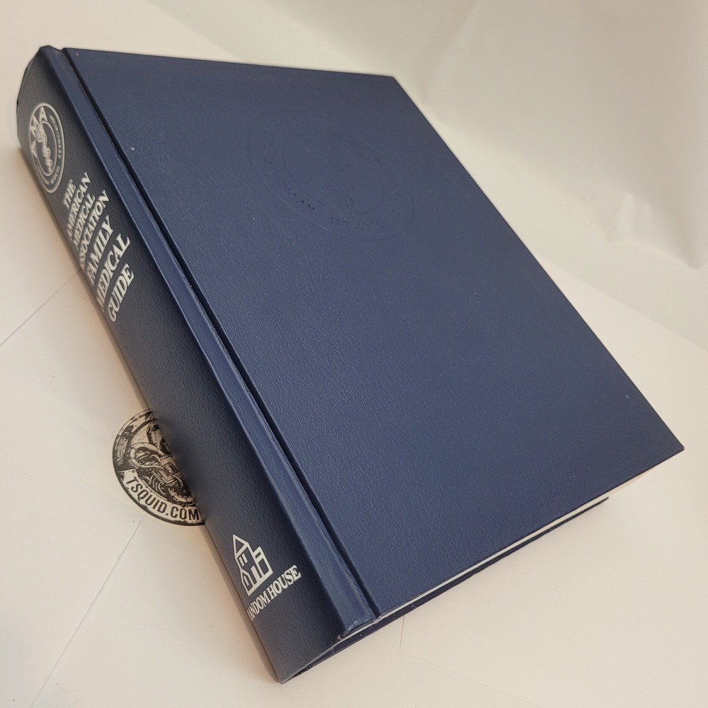 Random House Book‎ 0-394-55582-1 AMA Family Medical Guide Revised Edition Blue
